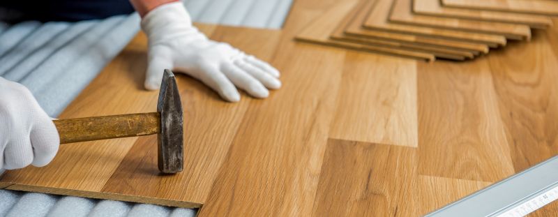 Laminate flooring restoration